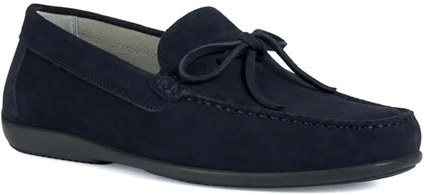 Туфли Geox Boys U Ascanio Moccasin, Navy — фото 4