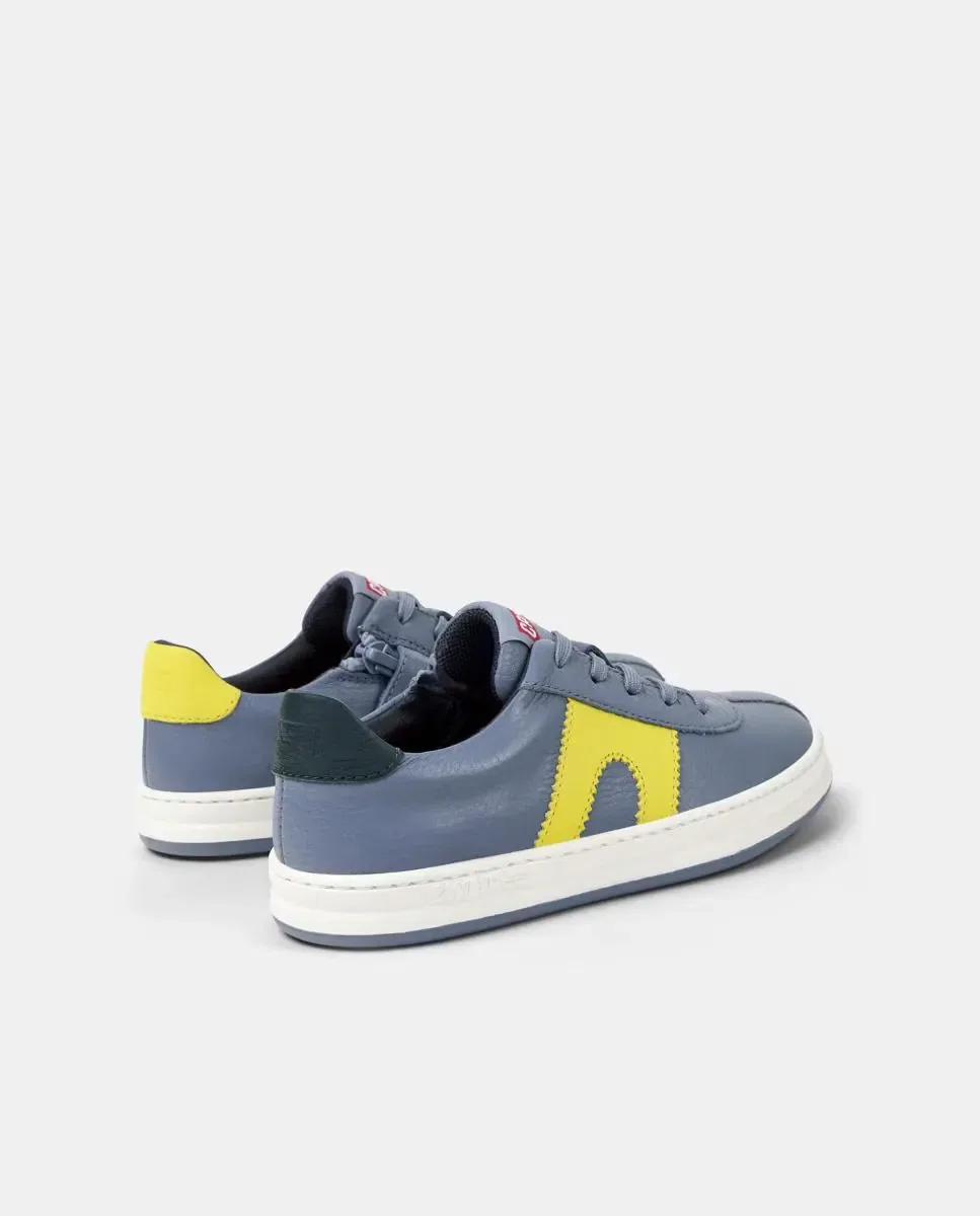 Детские кроссовки Runner Four Twins со шнурками Camper, серый — фото 4