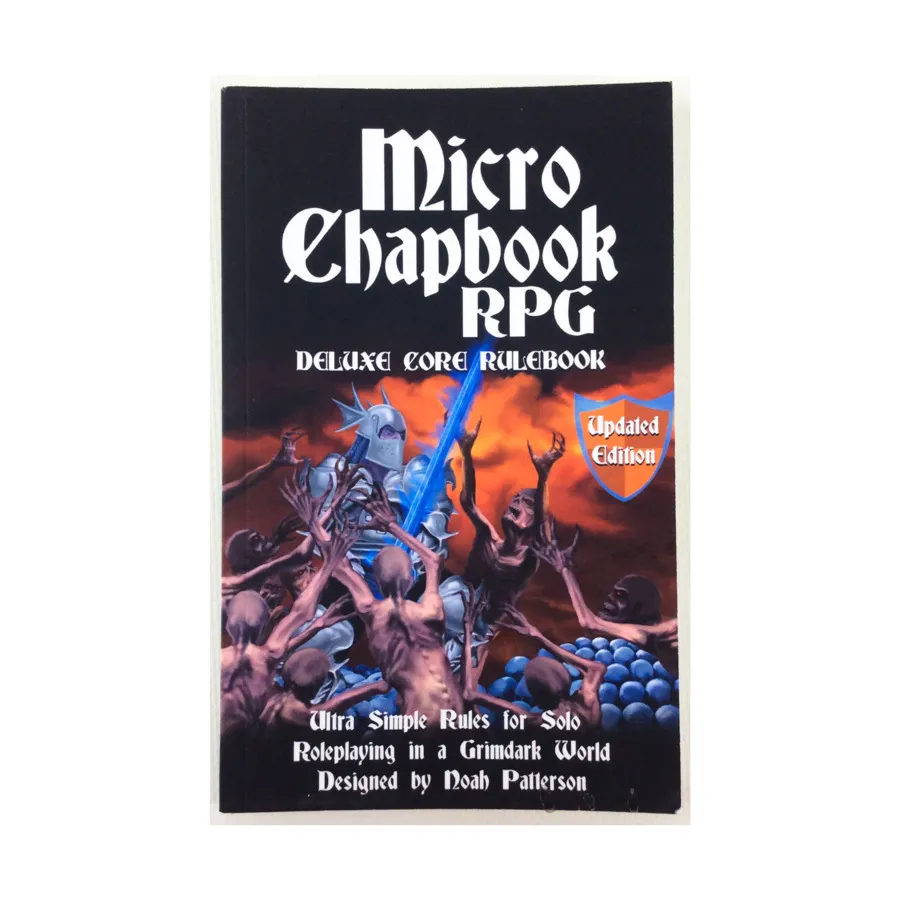 

Micro Chapbook RPG - Deluxe Core Rulebook (Updated Edition), Micro RPG, мягкая обложка