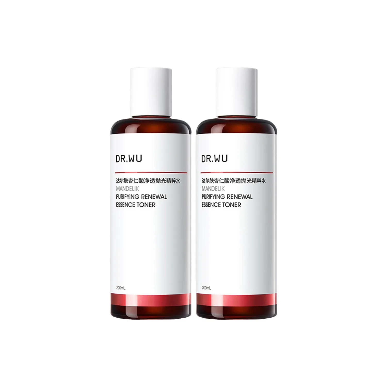 Dr.Wu Тоник-эссенция с очищающей миндальной кислотой, 200ml*2