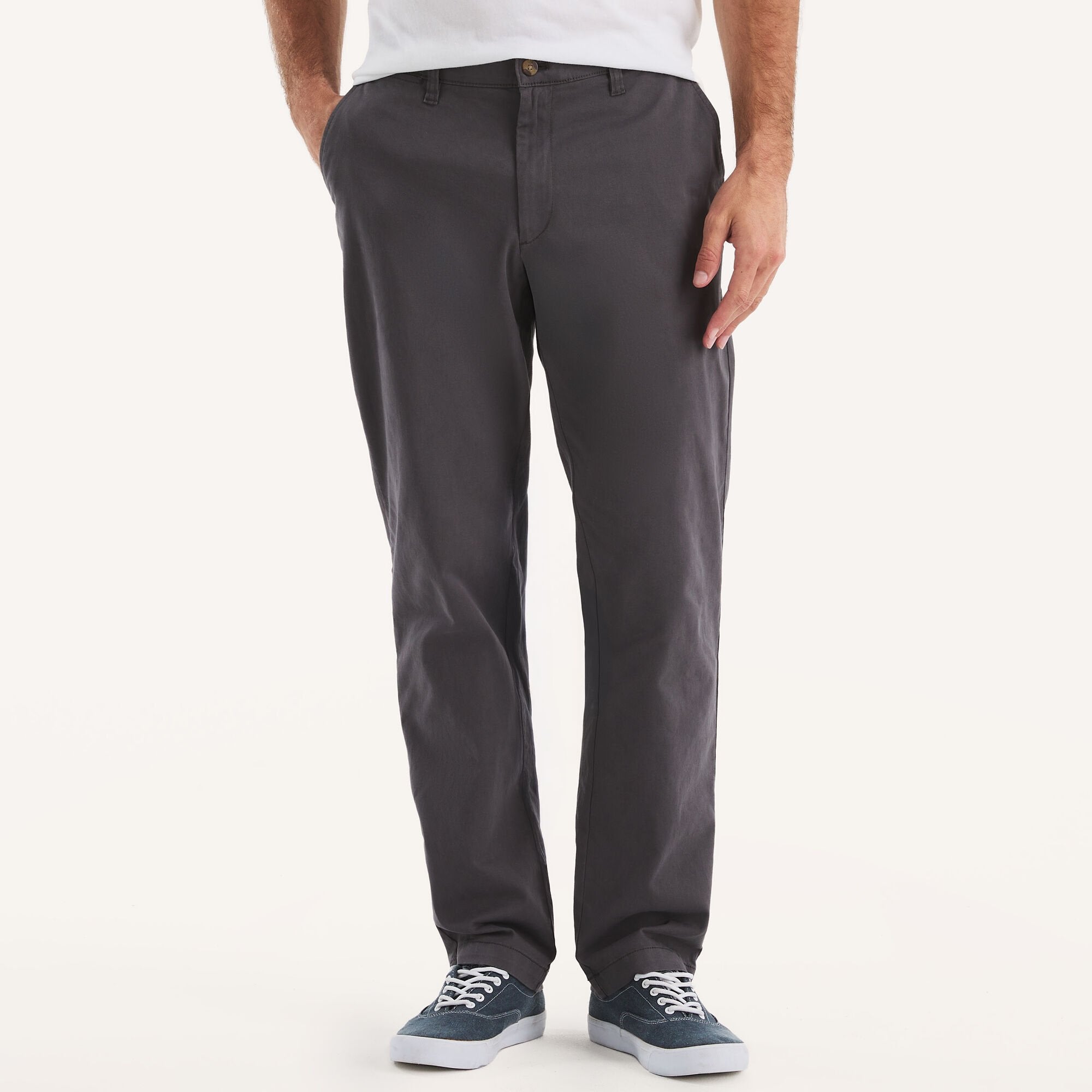 

Мужские брюки Nautica Classic Fit Twill, цвет carbon