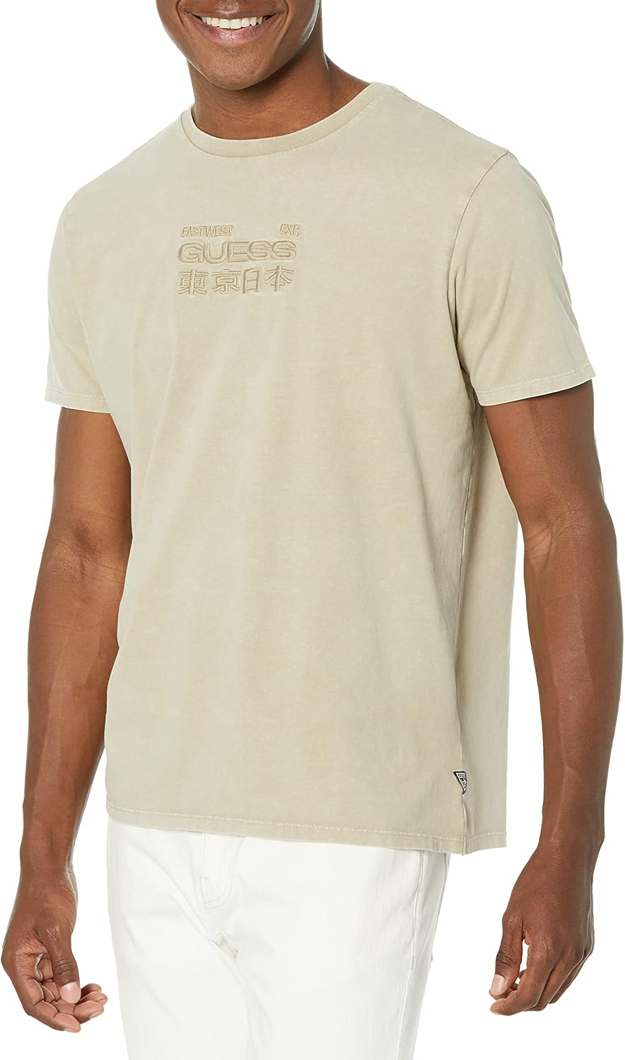 

Мужская футболка GUESS с коротким рукавом, базовая модель 1981 Expedition, Impact Grey Multi, Серый, Мужская футболка GUESS с коротким рукавом, базовая модель 1981 Expedition, Impact Grey Multi