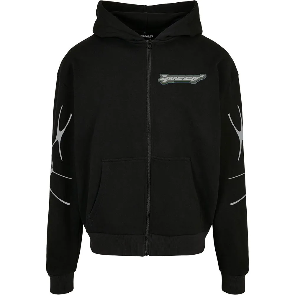 

Толстовка Mister Tee Speed Logo full zip, черный