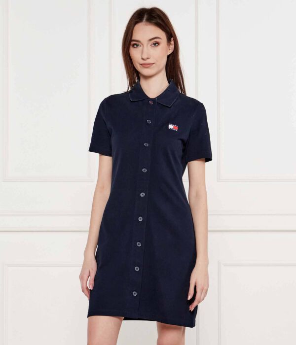 

Значок на платье Tommy Jeans, синий