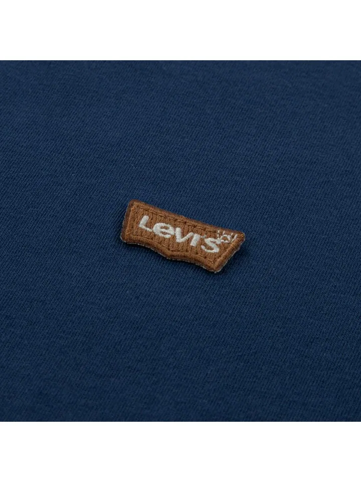 Лонгслив темно-синий, Levi's Kids — фото 3
