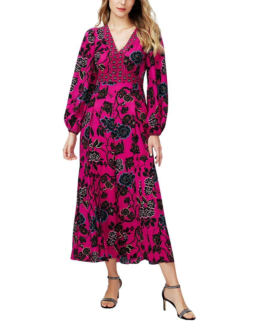 

Платье миди от Diane von Furstenberg Anjali, розовый