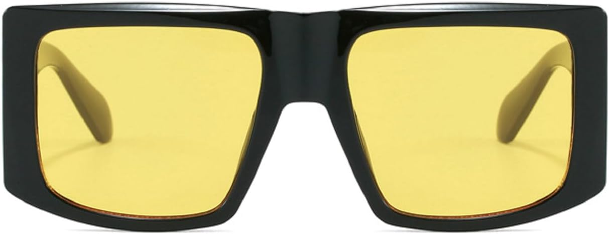 

Квадратные солнцезащитные очки для женщин и мужчин, большие солнцезащитные очки с плоской верхней частью, винтажные панк-очки для мужчин, очки для активного отдыха mincl, C8