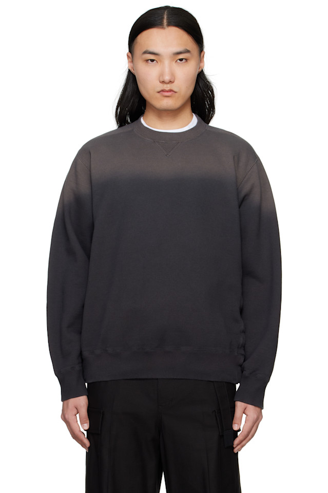 

Гармент дай свитшот Sacai, черный