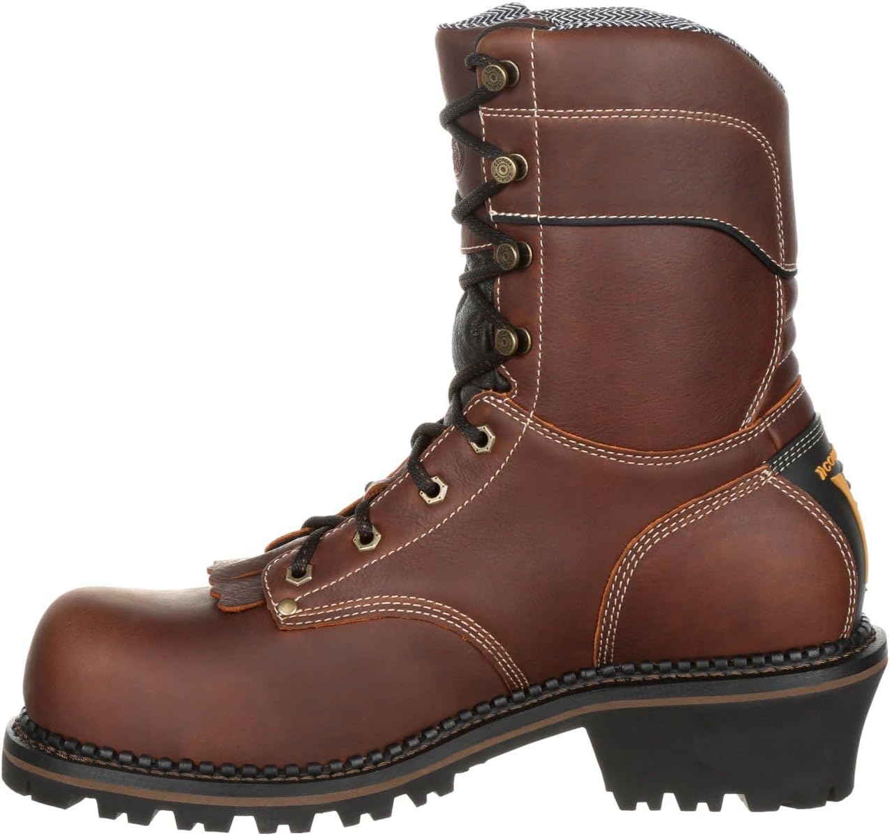 

Мужские ботинки Georgia Boot Amp LT Logger с композитным носком и водонепроницаемой защитой, коричневый