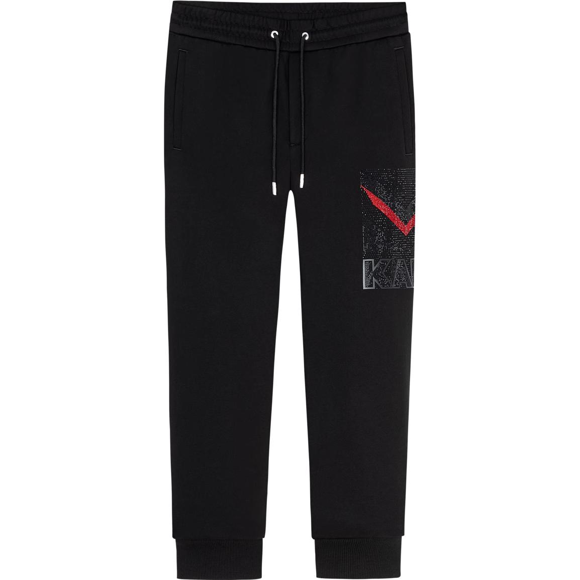 

KARL LAGERFELD FW23 Повседневные брюки мужские черные KARL LAGERFELD / Karl Lagerfeld Jeans