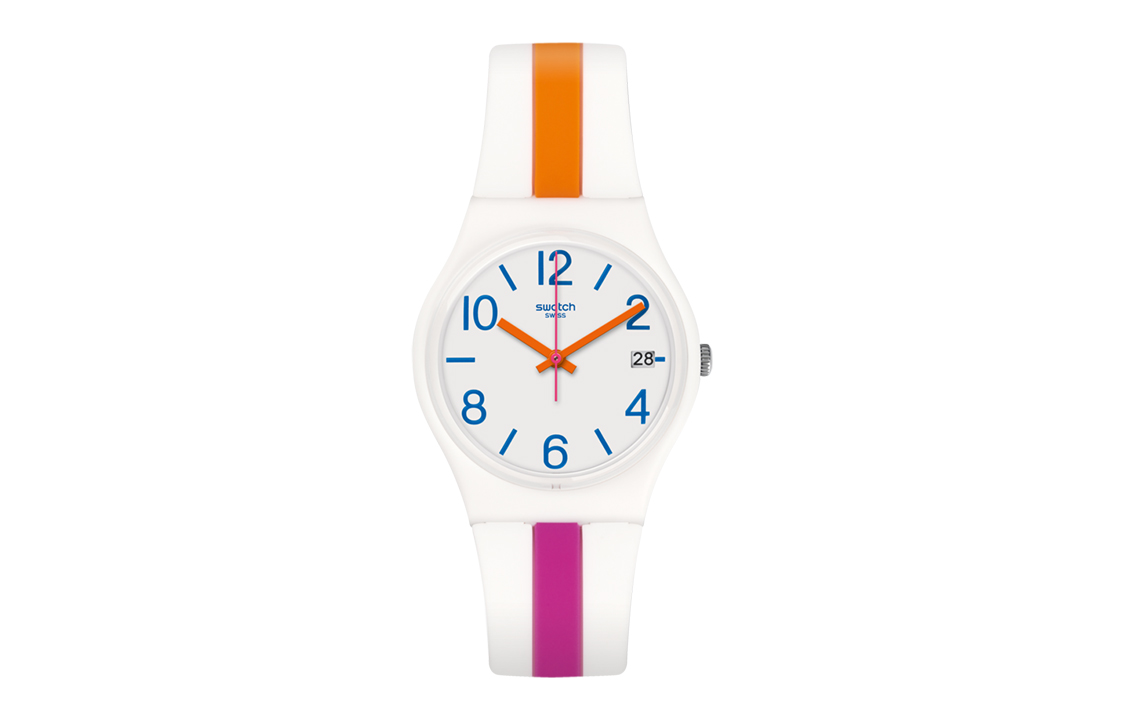 

Женские часы SWATCH GW408 34 мм белые