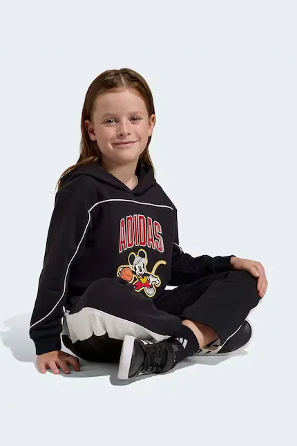 Худи детское с капюшоном DISNEY Adidas, черный — фото 4