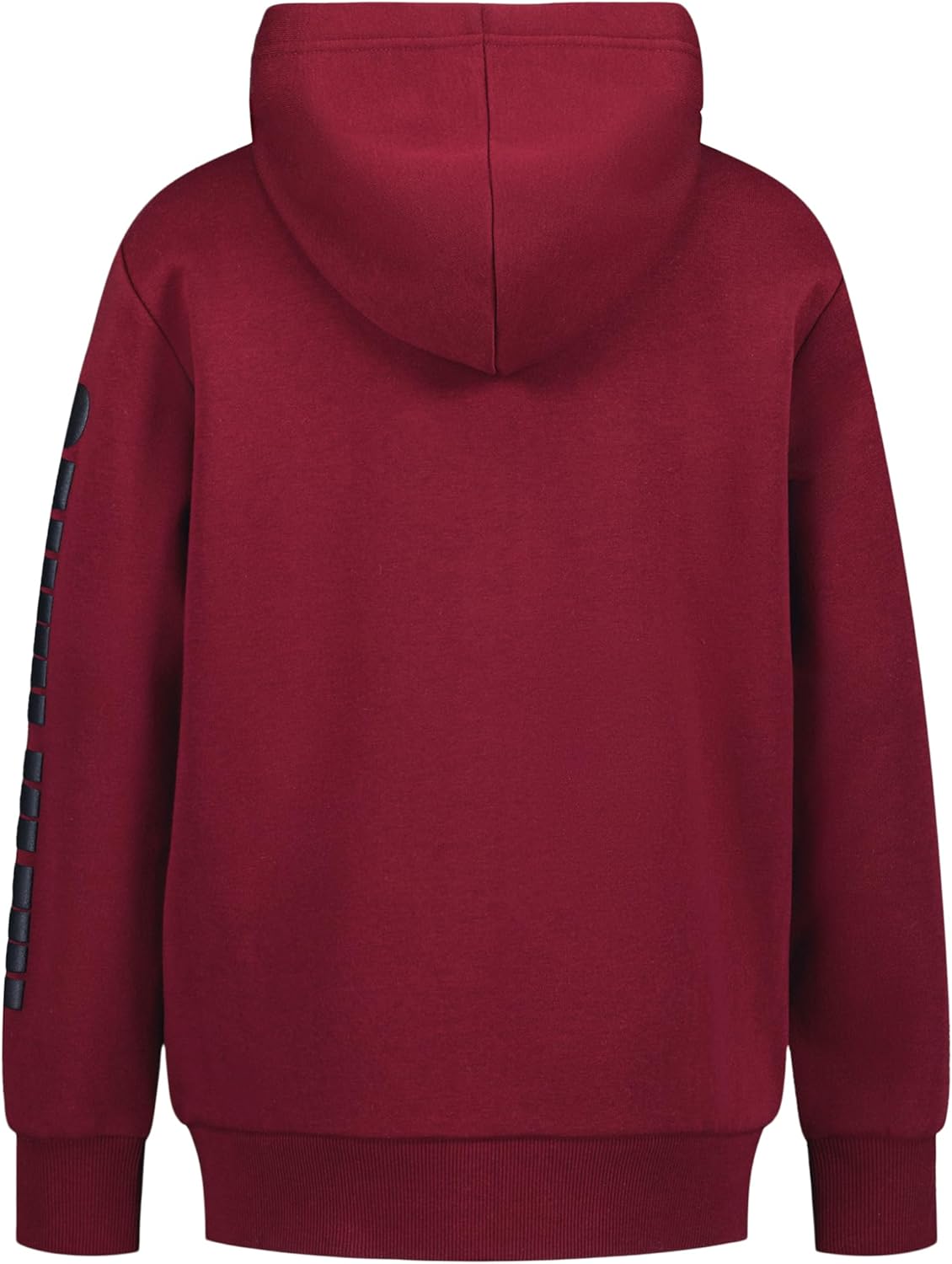 Толстовка Calvin Klein Boys с длинным рукавом и молнией из флиса, Impact Cabernet — фото 3