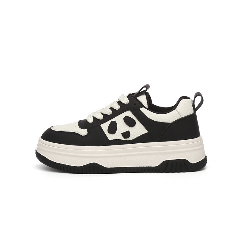 

Кроссовки DAPHNE Skateboarding Shoes Women's High-top, бежевый/черный