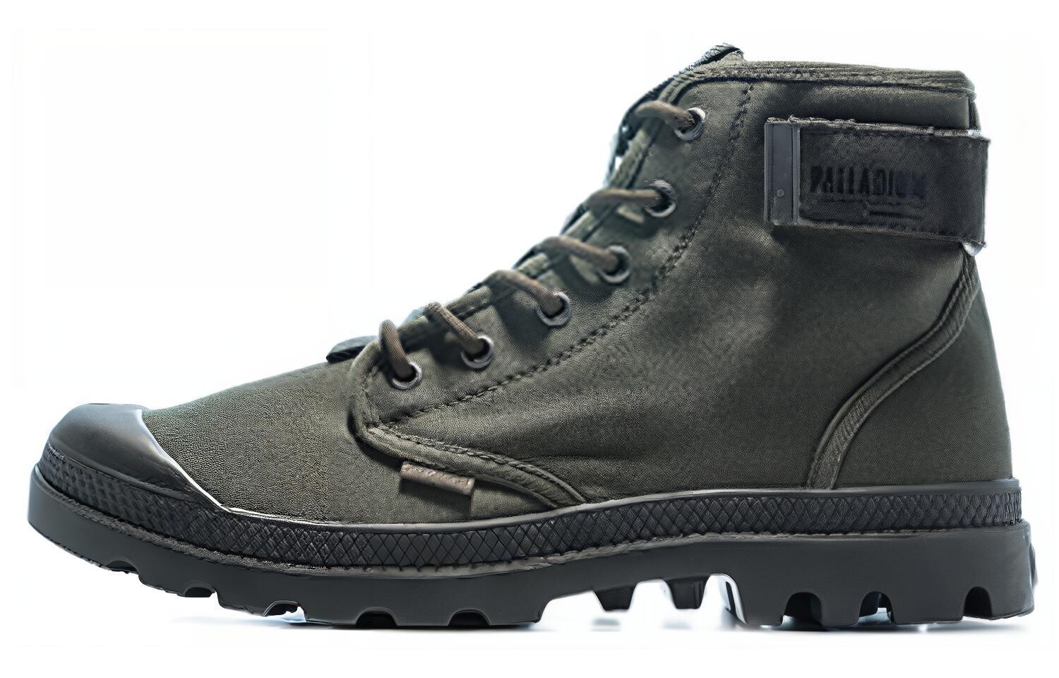 

Pampa Canvas Shoes Men High-top Army Green Palladium