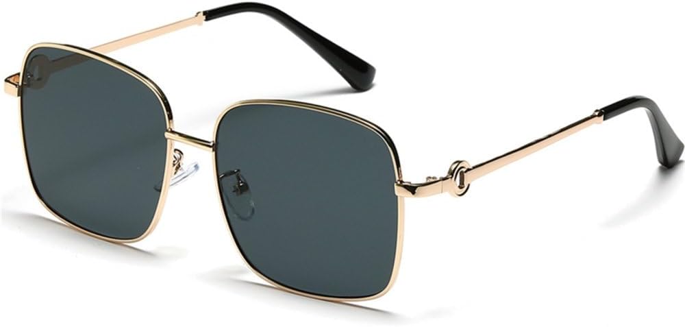 

Роскошные мужские очки в стиле ретро, ​​модные женские солнцезащитные очки, новые градиентные мужские солнцезащитные очки с защитой от УФ-излучения UV400 TYUVIVO, Gold Grey