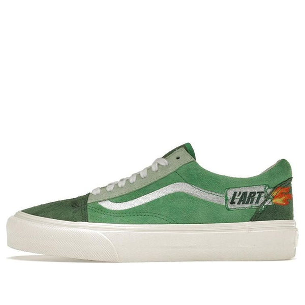 

Кроссовки vault old skool x kar l'art de l'automobile 'exhaust pack - green' Vans, зеленый