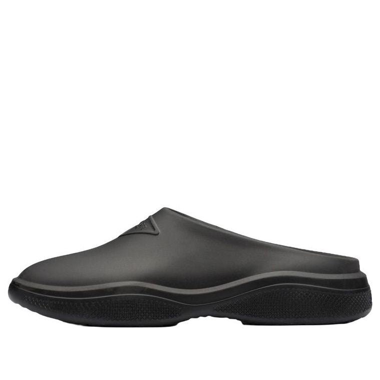 Тапочки (WMNS) PRADA Foam Rubber Mules 'Black' 1S811M_3LKD_F0002_F_025, черный