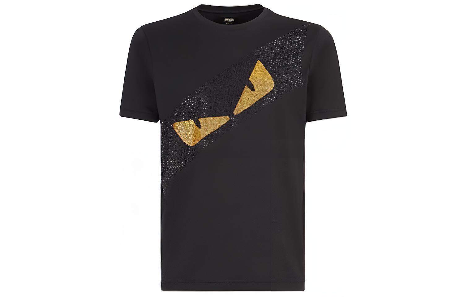 

Футболка мужская черная FENDI