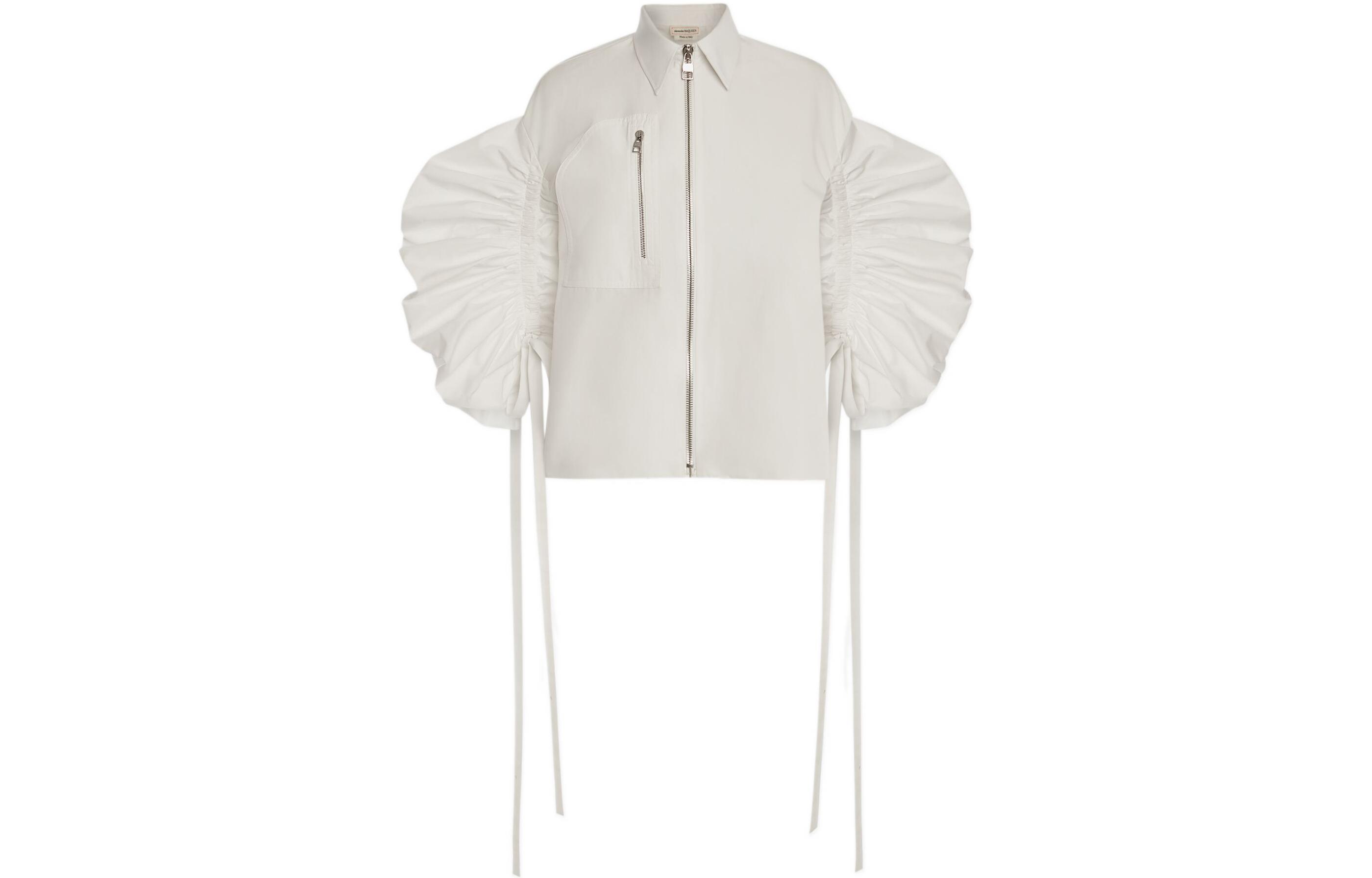 Alexander McQueen Женская белая рубашка — фото 3