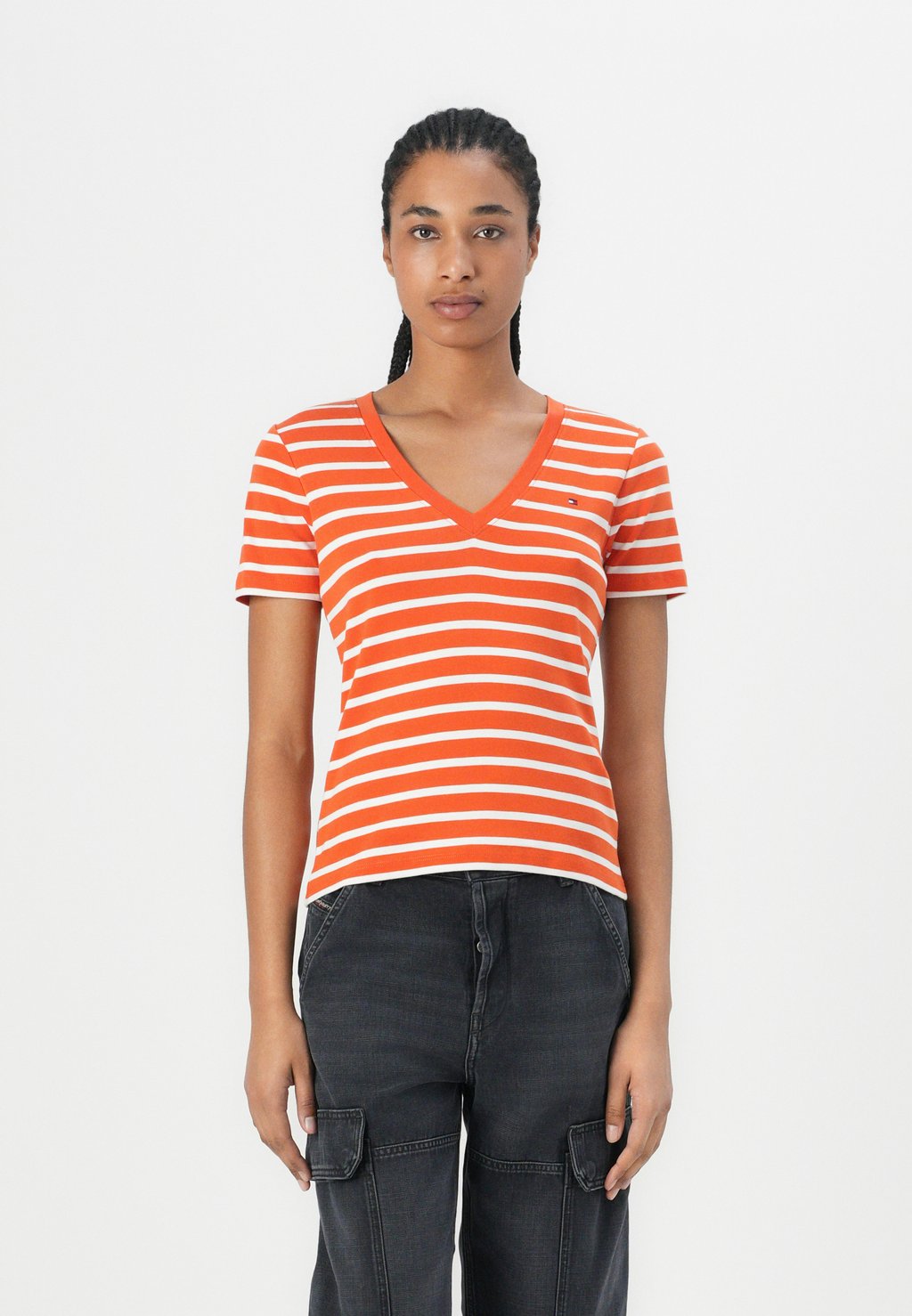 

Футболка с принтом SLIM CODY Tommy Hilfiger, красный