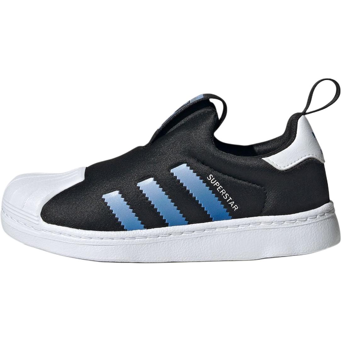 

Детские кроссовки для скейтбординга SUPERSTAR 360 Low Top для детей от 3 до 7 лет Adidas Originals, черный