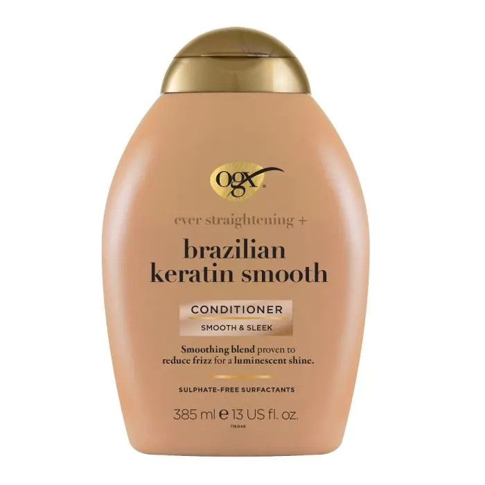 

Кондиционер для волос brazilian keratin smooth acondicionador Ogx, объем 385 мл