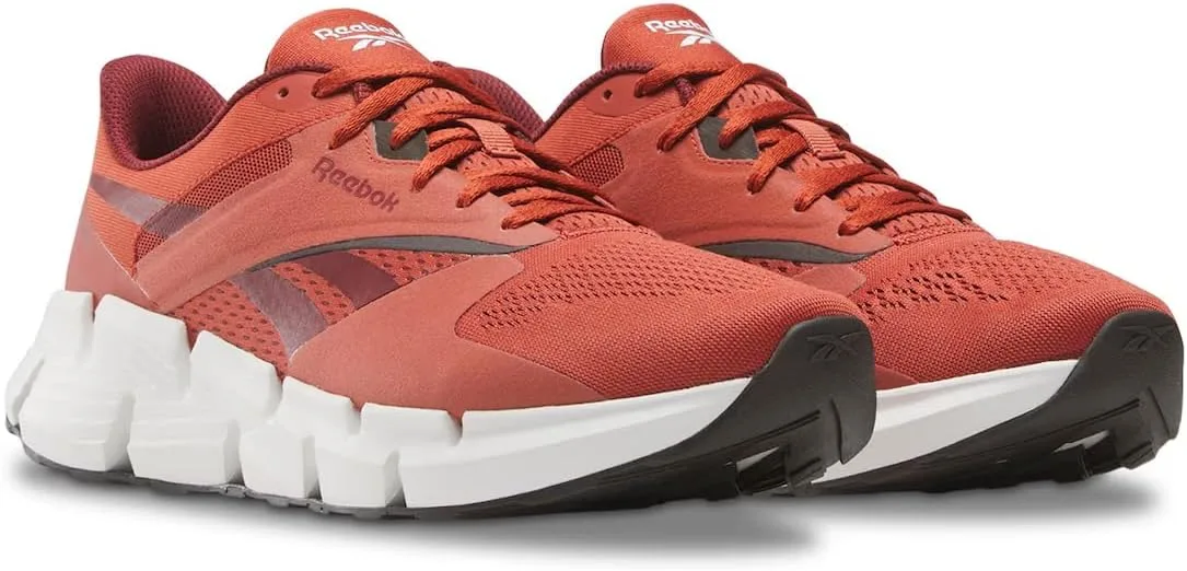 Кроссовки Reebok унисекс Zig Dynamica 5, красный — фото 2