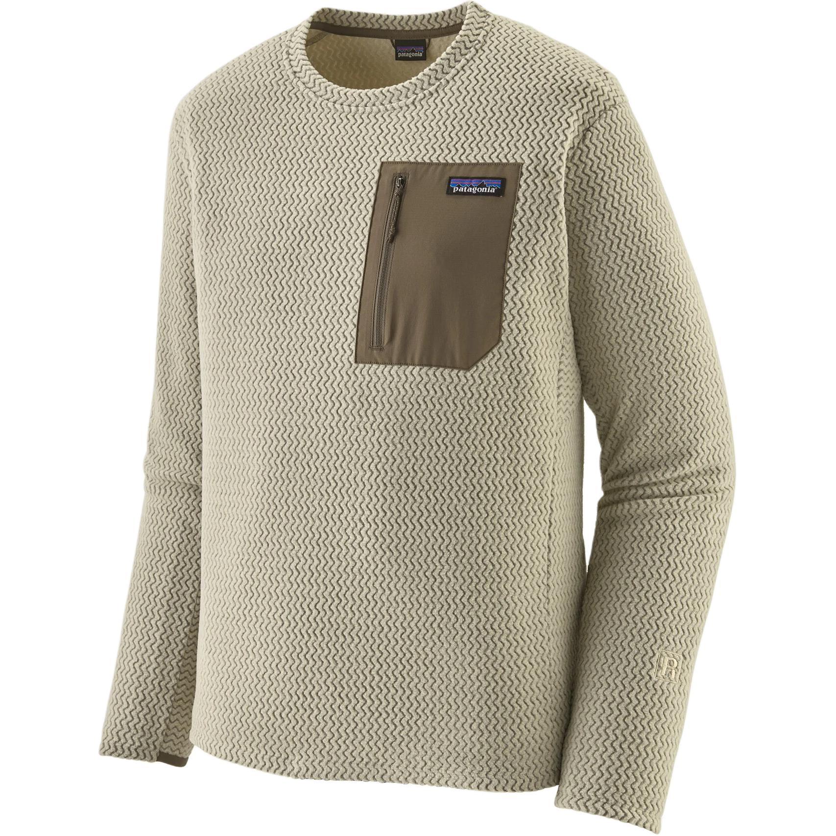 Футболка R1 FW25 Air Fleece мужская Patagonia, коричневый — фото 3