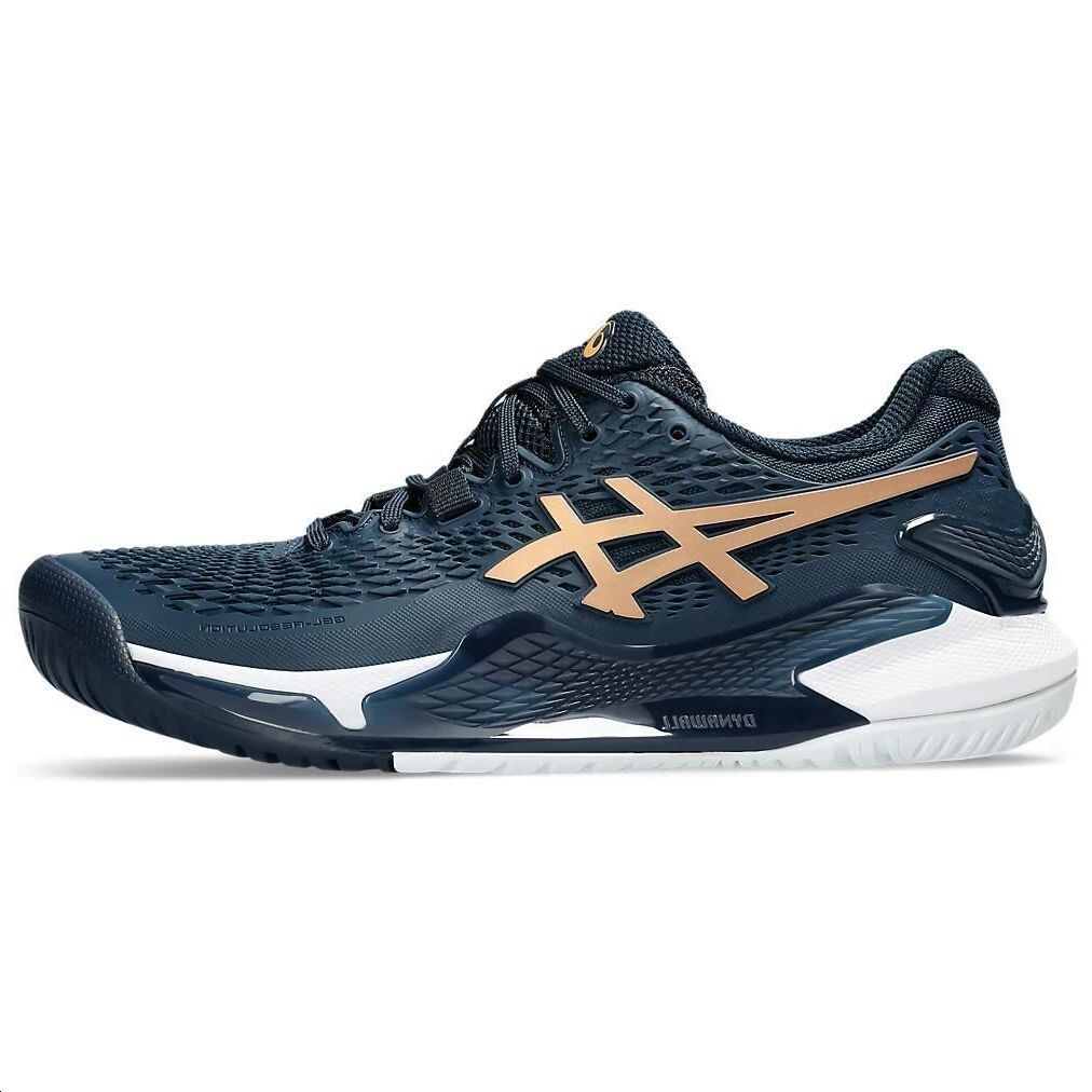 

Теннисная обувь Asics Gel-Resolution 9 Женская, Blue, gold, white