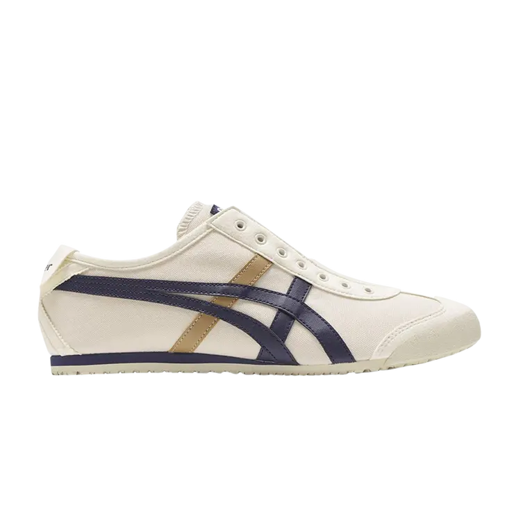 

Кроссовки Onitsuka Tiger Mexico 66 Slip-On, кремовый, Серый, Кроссовки Onitsuka Tiger Mexico 66 Slip-On, кремовый