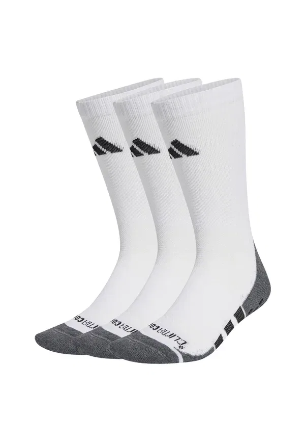 Носки Adidas Performance 3 pack prf grp cc crw, белый/темно-серый меланж/черный