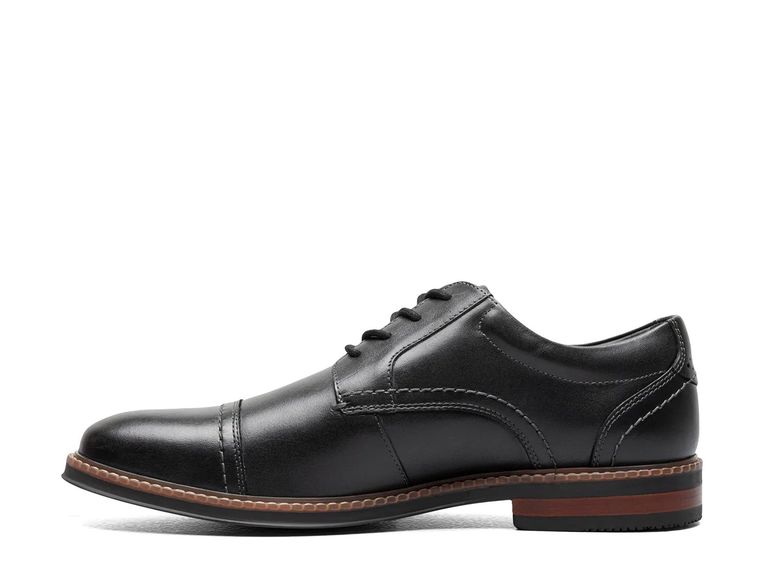 Оксфорды Nunn Bush Calderone Cap Toe Oxford, черный — фото 3