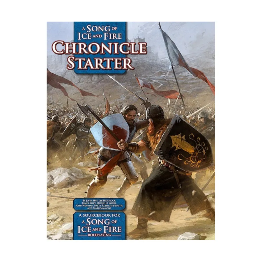 

Chronicle Starter, Song of Ice and Fire Roleplaying, A, мягкая обложка