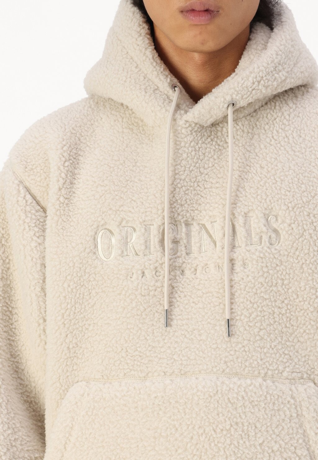 

Флисовый джемпер JORFREDERIKSBERG TEDDY Jack & Jones, бежевый