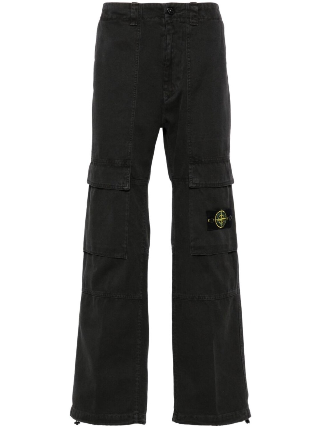 

Stone Island брюки карго из канваса, черный