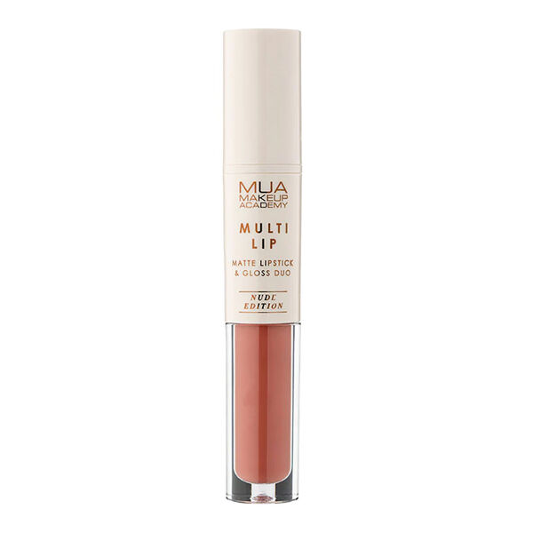

Помада и блеск для губ 2в1 cozy, 2г Mua Makeup Academy Duo, цвет cozy
