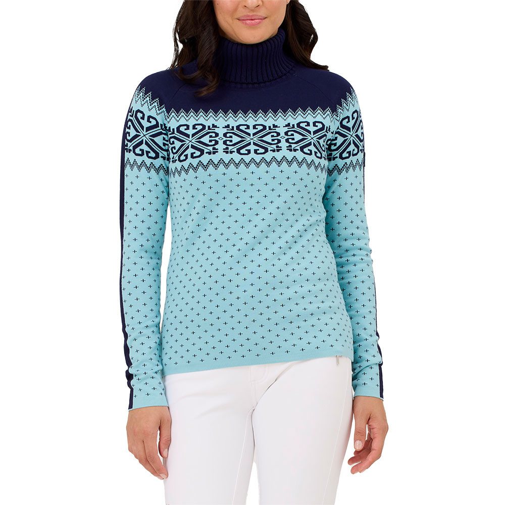 

Свитер с высоким воротником Crimson Klover Sugarbush (женский), Retro Blue