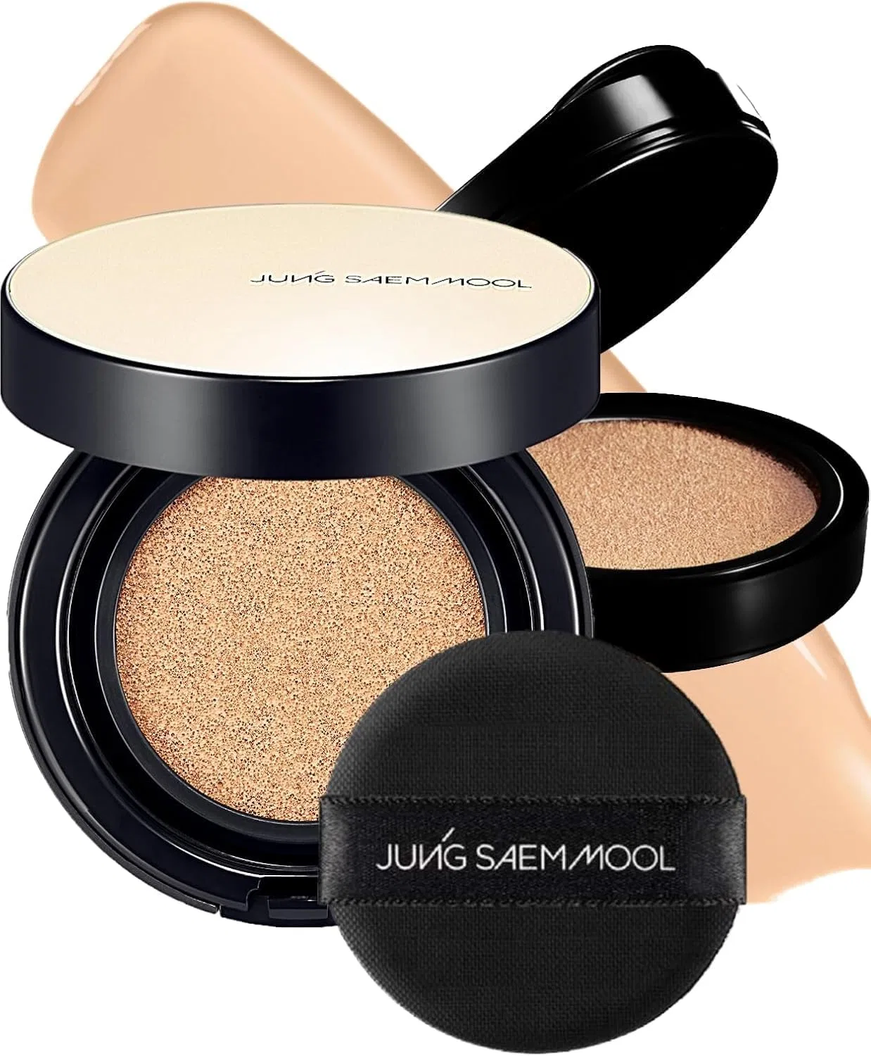 Тональный кушон Light John Senmill Essential Skin Noodle Long Wear Cushion + Рефилл, 2 предмета, бежевый