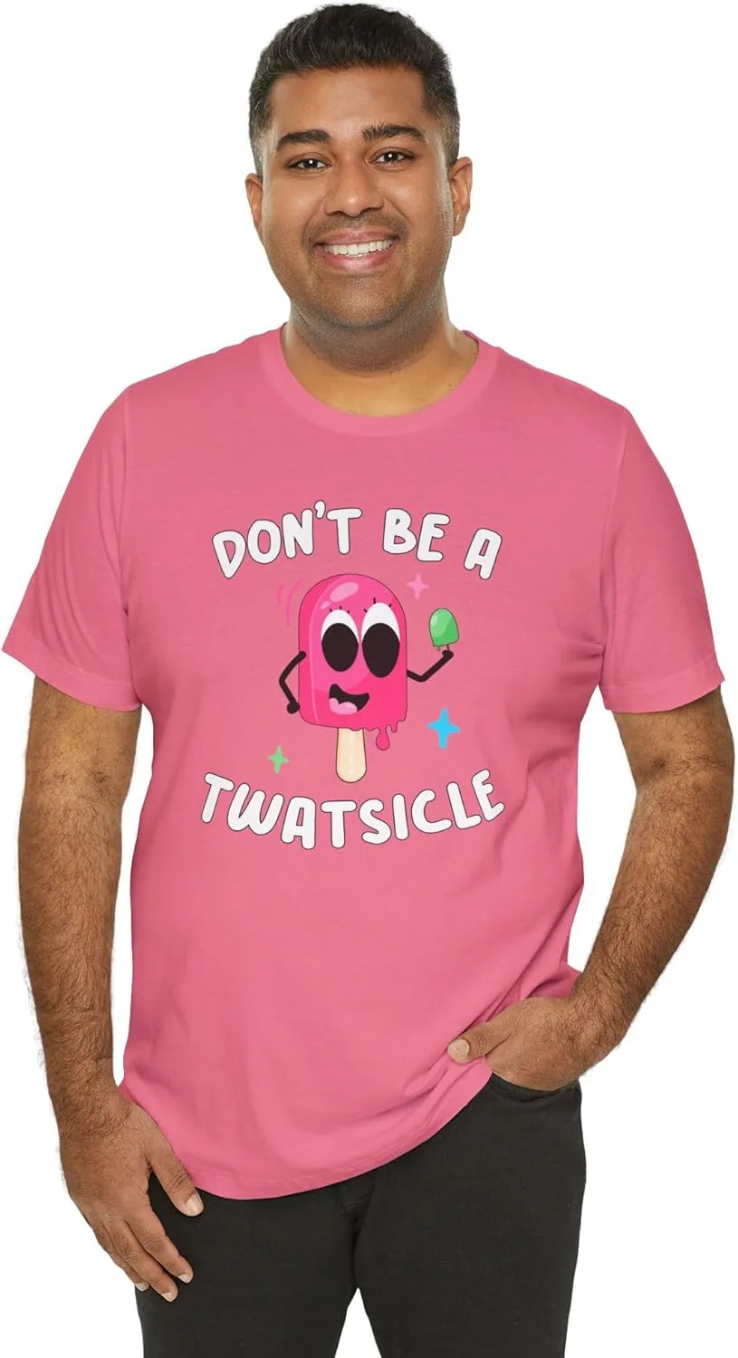 Футболка Don't Be A Twatsicle GENERIC, розовый — фото 3