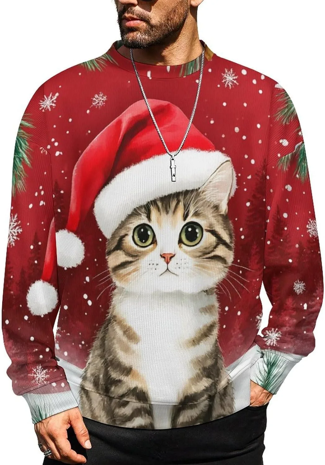 

Свитер MoBlinko с принтом Maine Coon