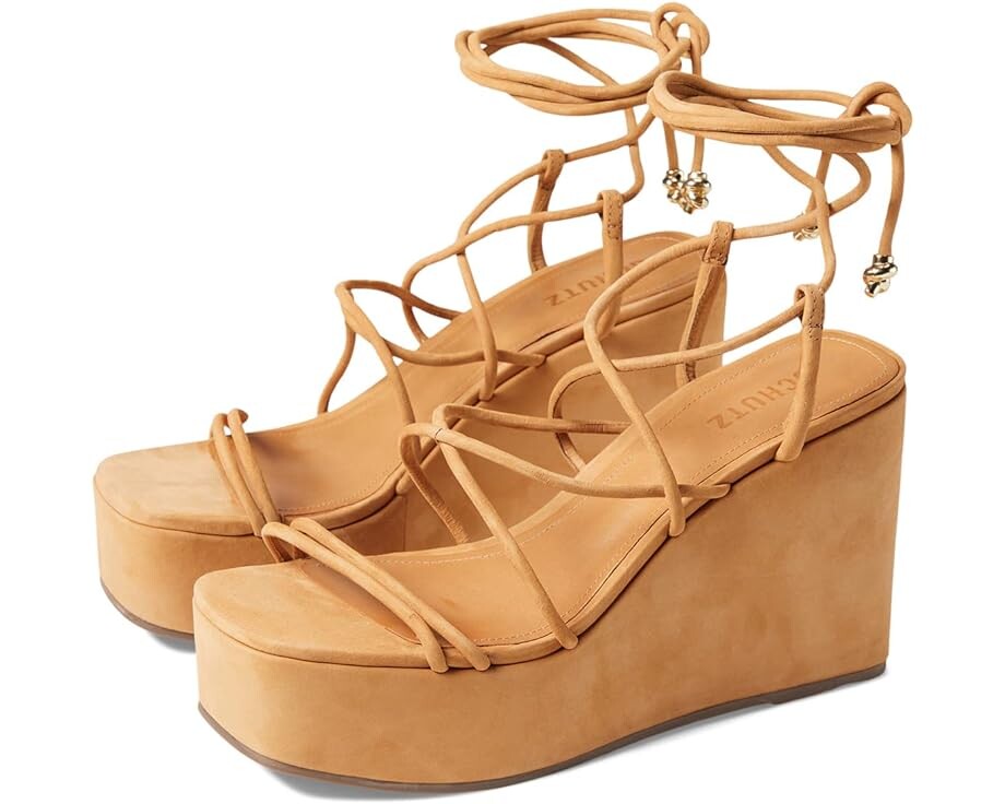 

Туфли Schutz Magdalena Casual Platform, цвет Nude Caramel