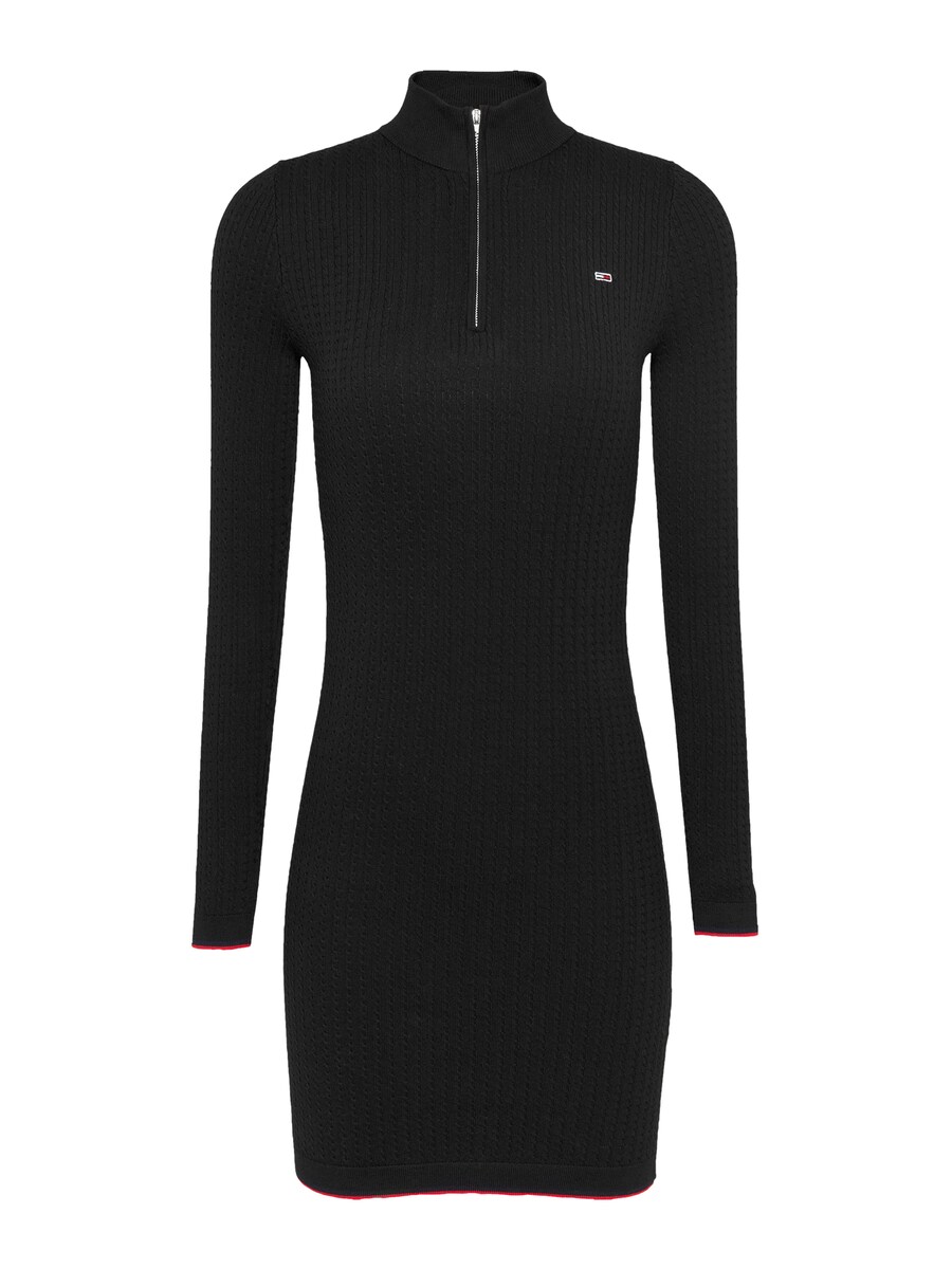 

Вязаное платье Tommy Jeans Knitted dress, черный