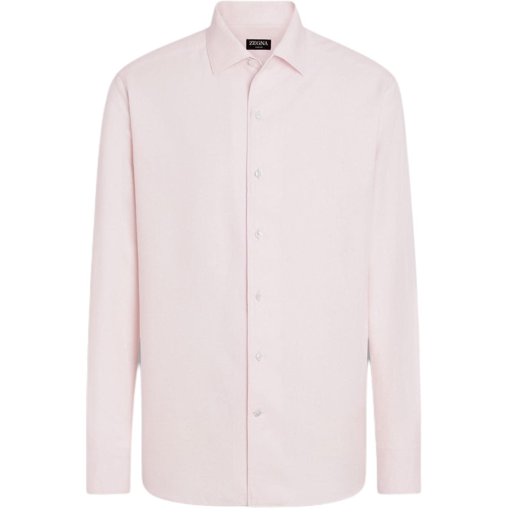 

Рубашка Zegna с длинным рукавом Ermenegildo Zegna, светло-розовый