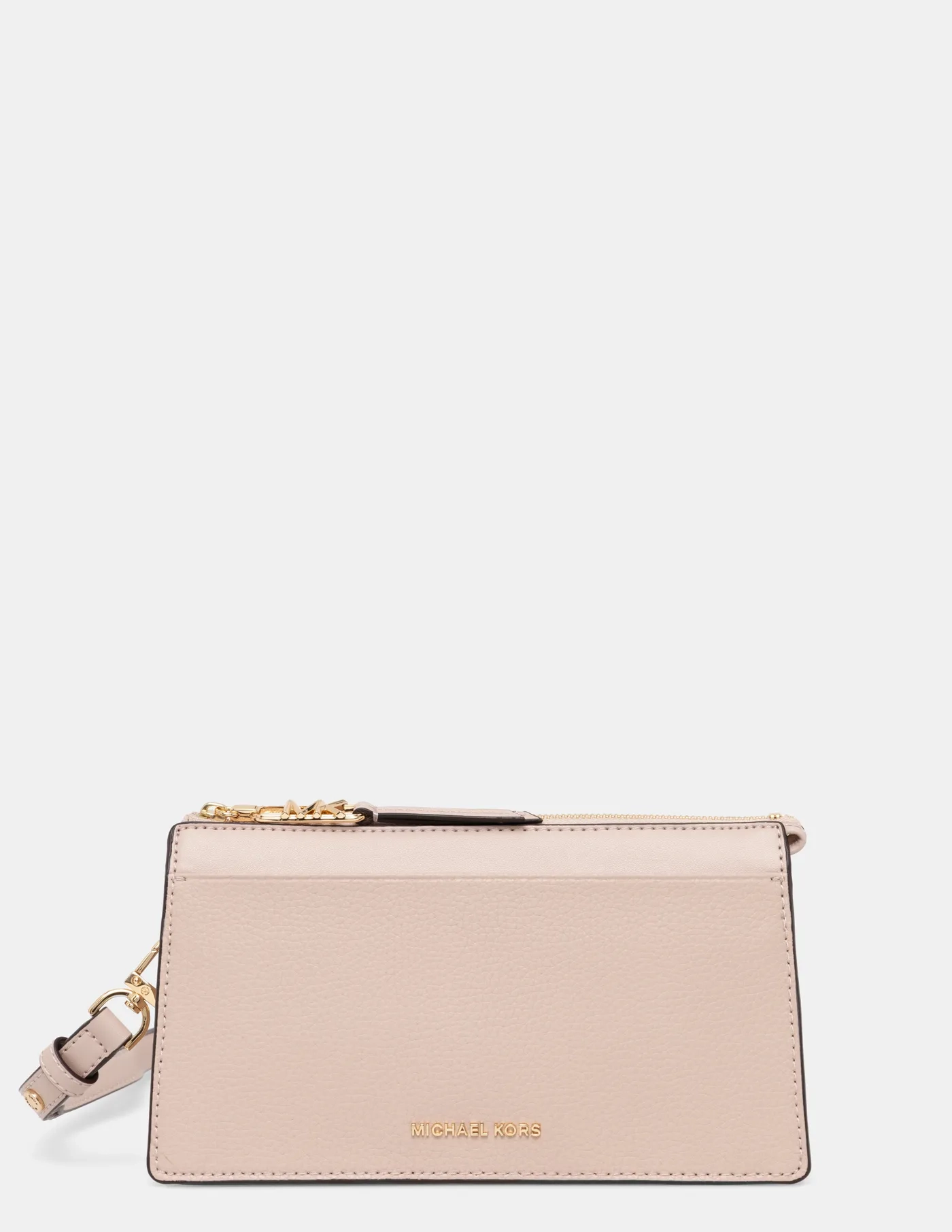 

Кожаная сумочка MICHAEL Michael Kors, бежевый