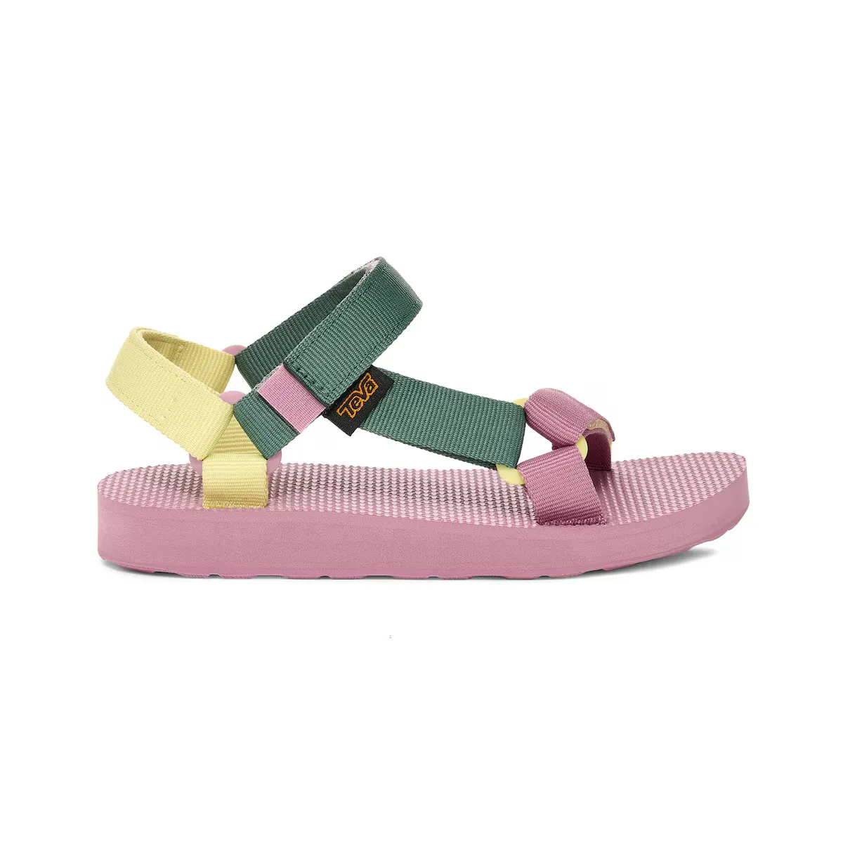 

Сандалии детские универсальные Teva Original, розовый/зеленый
