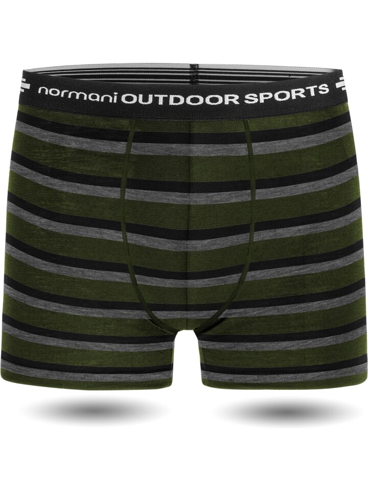 

Боксерские трусы Normani Outdoor Sports, цвет grün/schwarz/grau