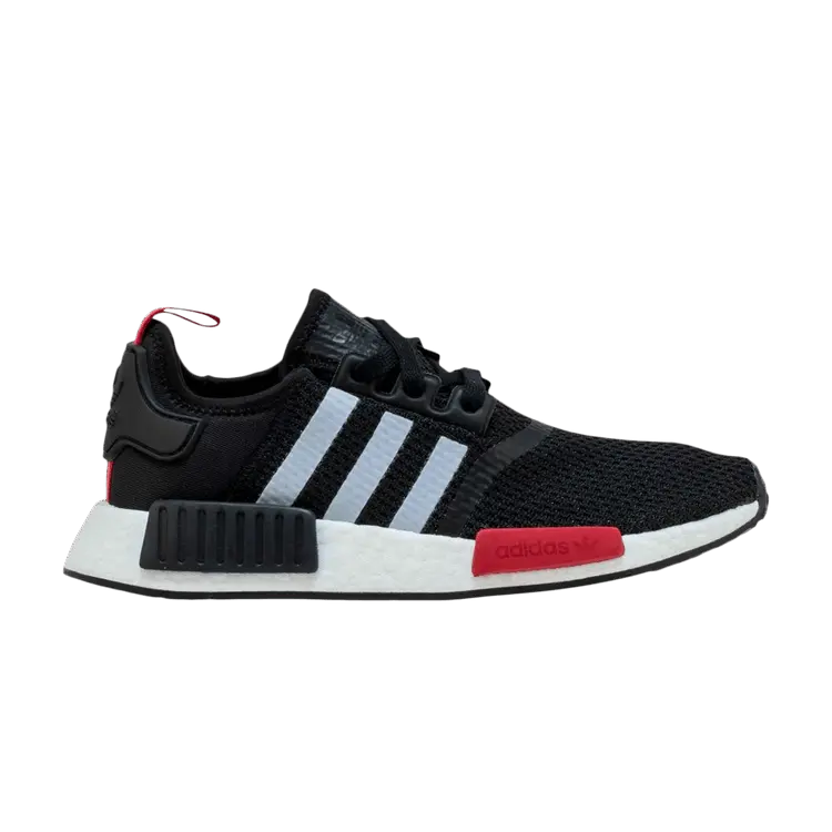 

Кроссовки Adidas NMD_R1 J, Black Power Red