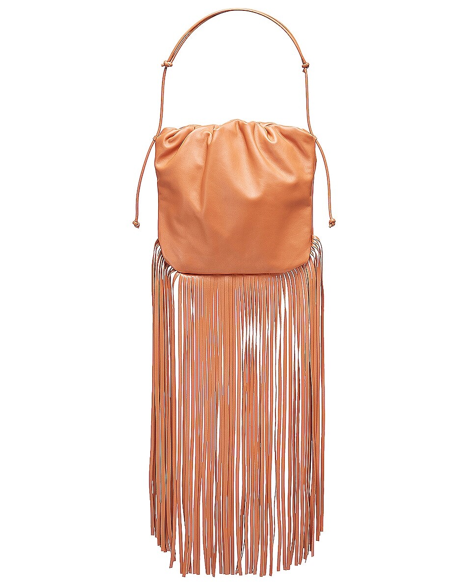 

Сумочка с бахромой Bottega Veneta, цвет Clay & Gold, Серебристый, Сумочка с бахромой Bottega Veneta, цвет Clay & Gold