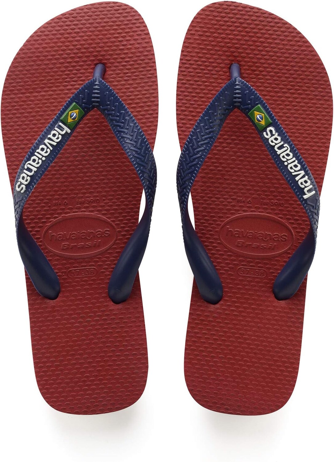 

Шлепанцы Brazil Logo Flip Flop Sandal Havaianas, красный